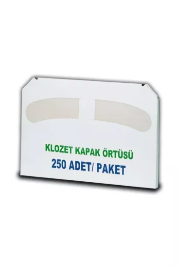 KLOZET KAPAK ÖRTÜSÜ  250 Lİ PAKET